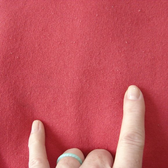 Lighter Tone Red Hoodie Ventura CA Surf Mens Womens Unisex Arm Stripe Surfboard - Picture 12 of 14